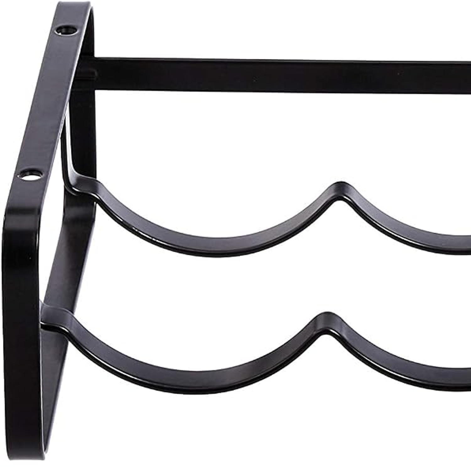 Stackable Metal Wine Rack, 4 Bottle Countertop Holder