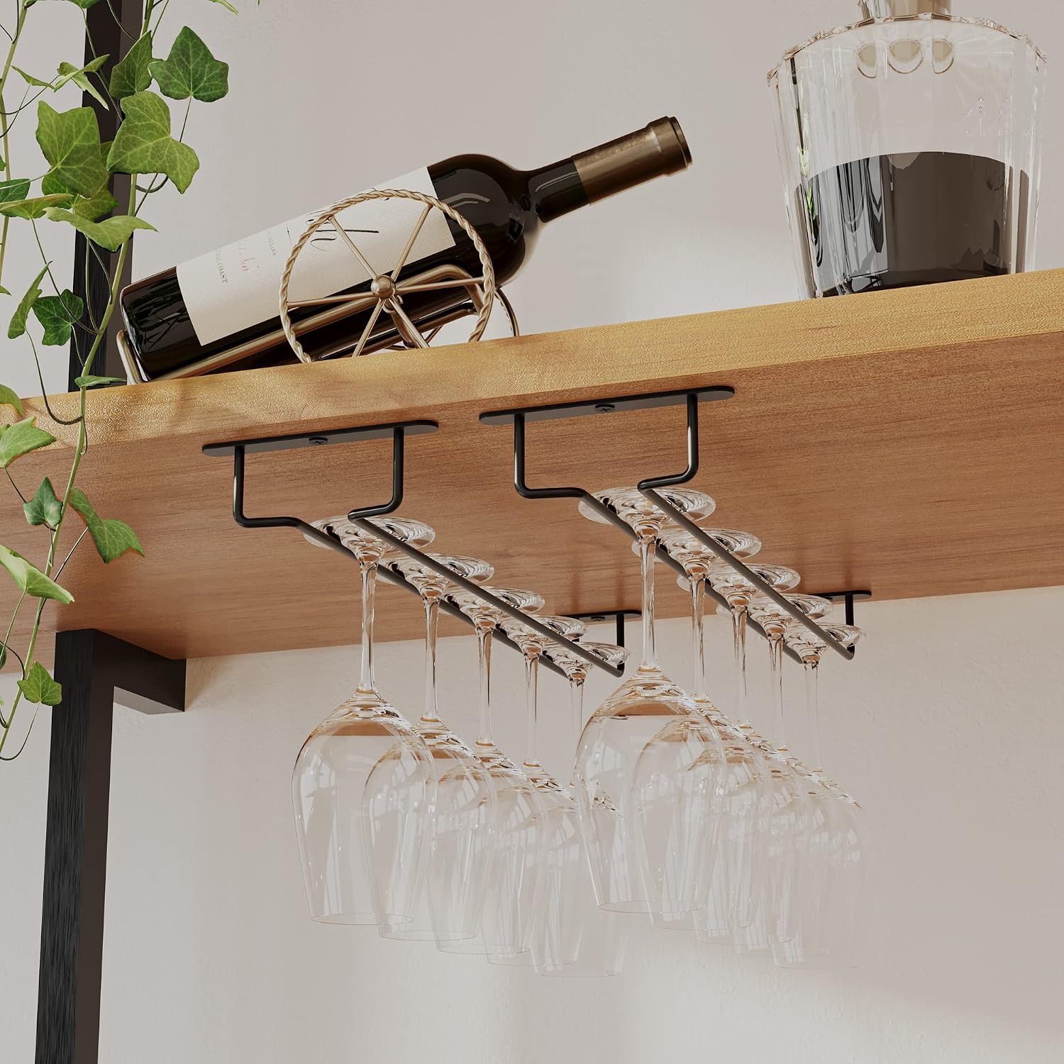 Large Stemware Rack Set of 2