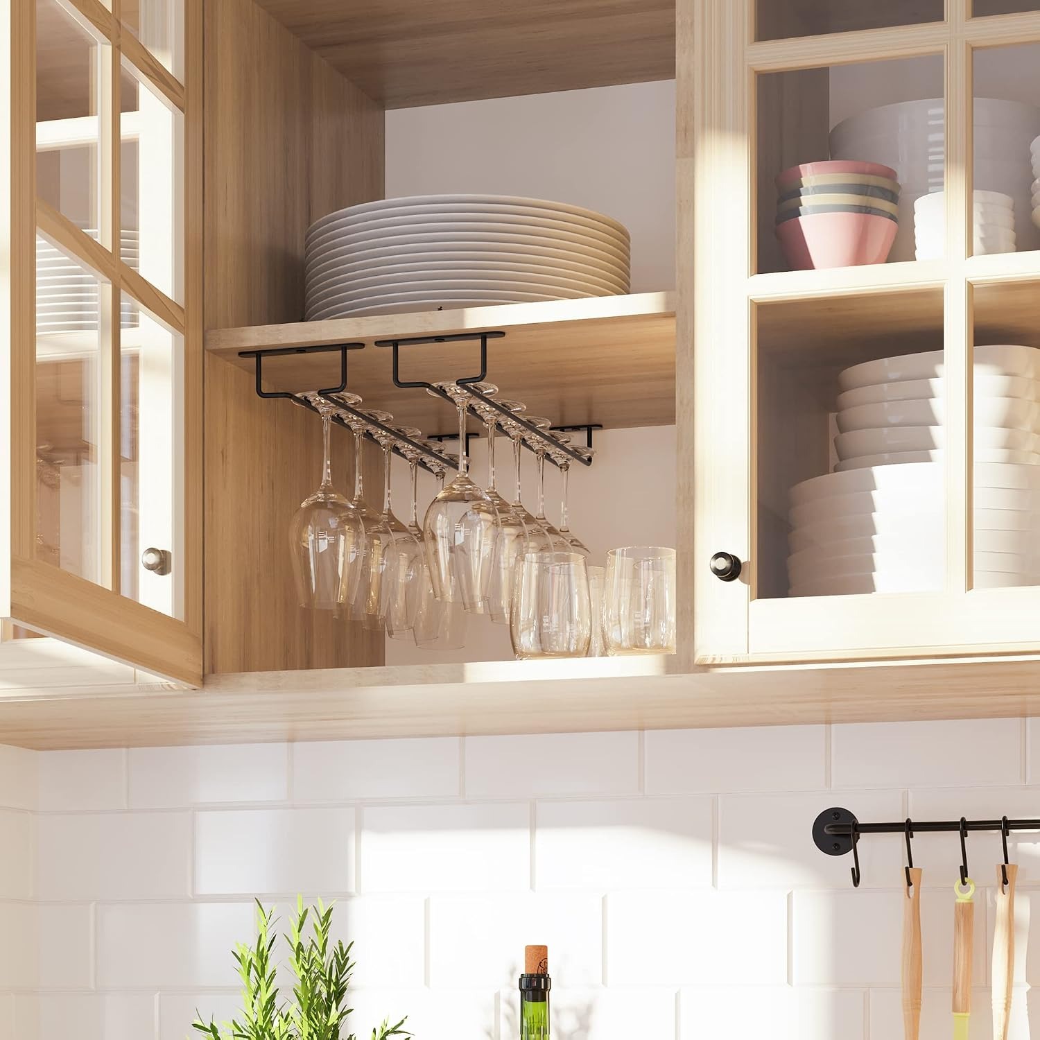 Large Stemware Rack Set of 2